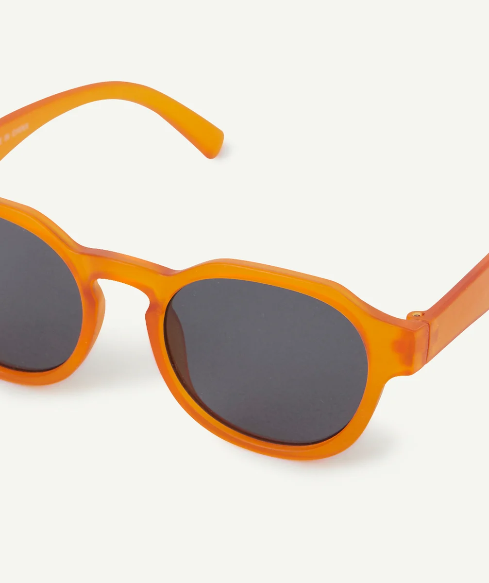 LUNETTES DE SOLEIL GARÇON EN PLASTIQUE RECYCLÉ ORANGE