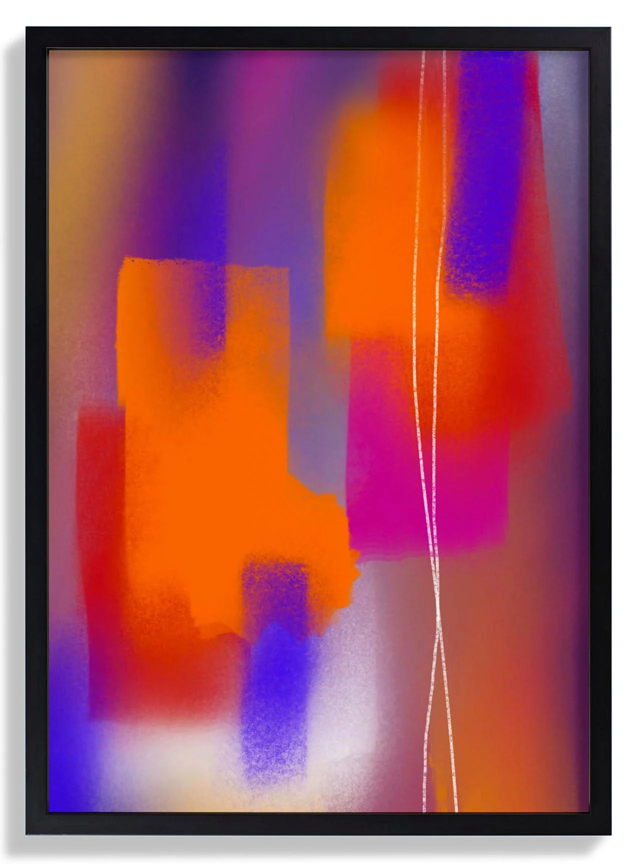 Haze Abstrakter Kunstdruck