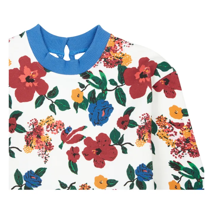 Lucas du Tertre Sweat Fleuri | Ecru