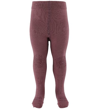 GoBabyGo Krabbelstrumpfhose - Misty Plum
