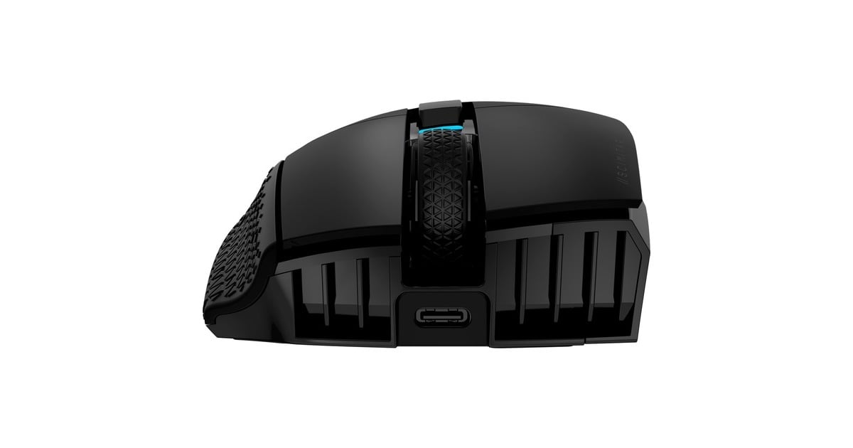 CorsairScimitar Elite Wireless MMO-gamingmuis  (Zwart, 100 - 26.000 dpi, USB 2.0 | 2,4 GHz | Bluetooth | RGB)