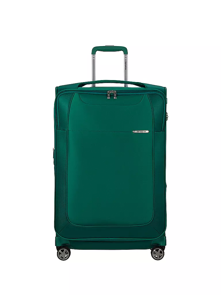 SAMSONITE Trolley Weich D' LITE SPINNER 71cm erweiterbar Pine Green dunkelgrün