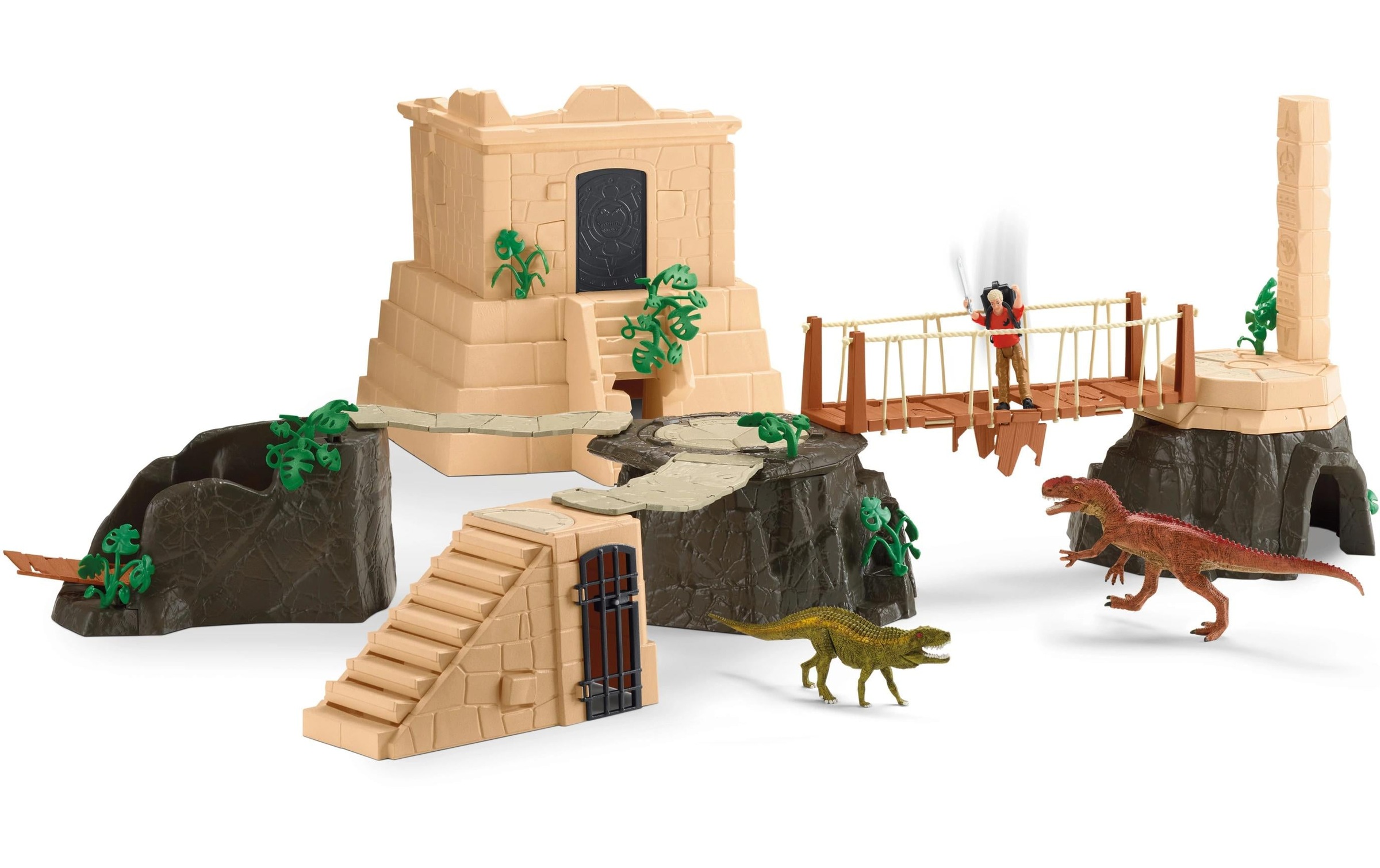 Schleich® Spielfigur »Dino Tempel-Eroberung Mega-Set«