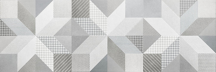 Carrelage mural gris Mana 25 x 75 cm