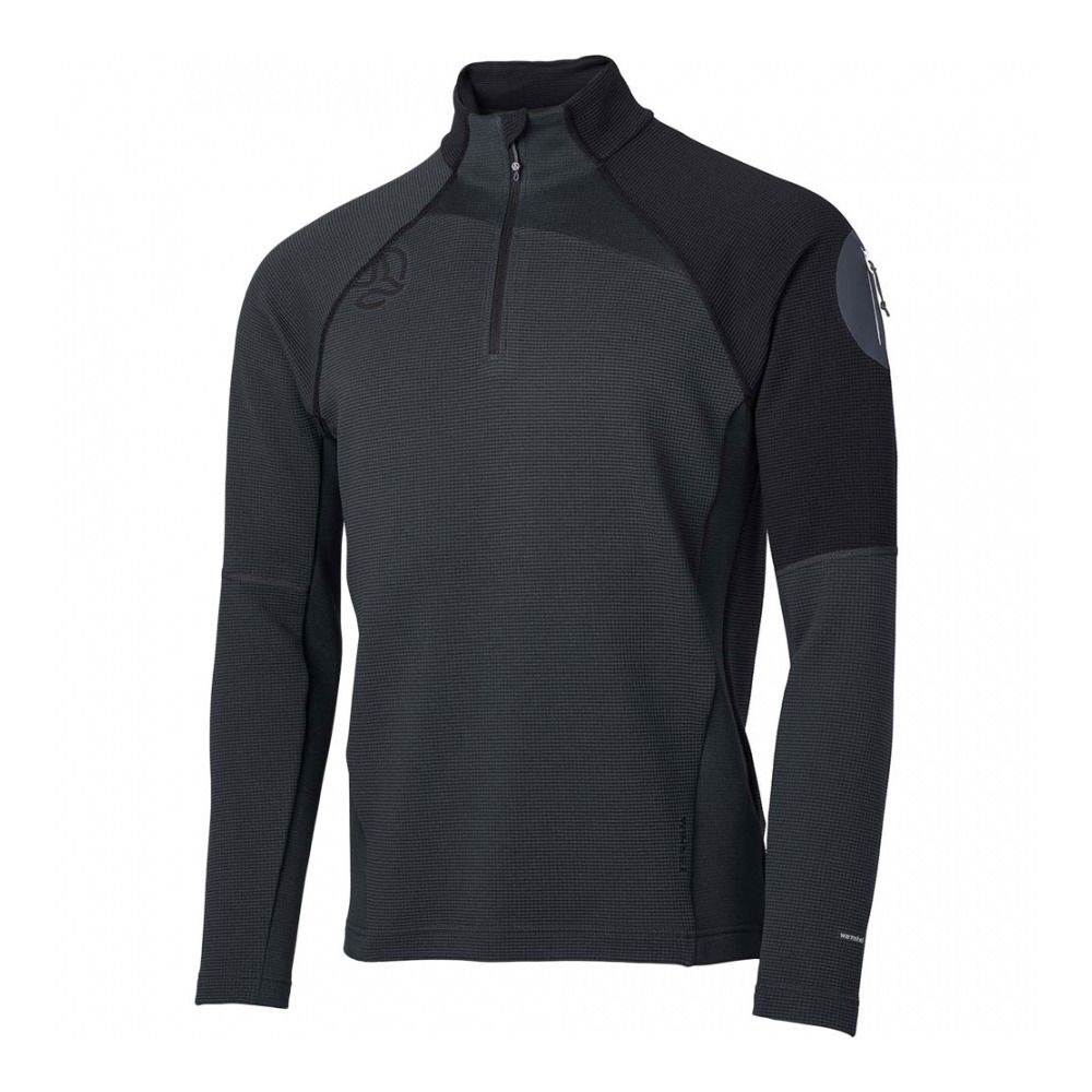 Ternua LEMIK 1/2 ZIP - Sweat Homme whales grey/black