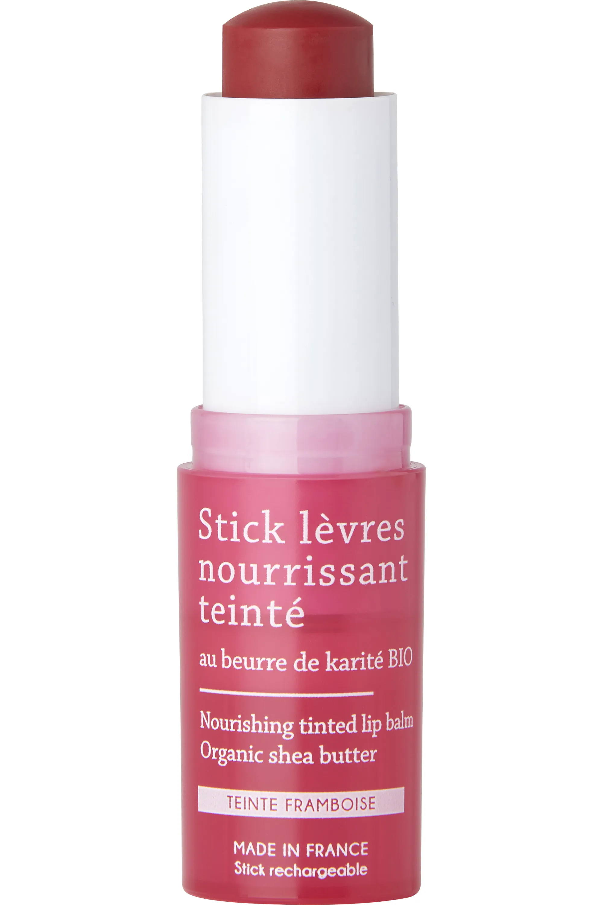 La Rosée Stick lèvres nourrissant teinté rechargeable au beurre de karité BIO-4.5 g