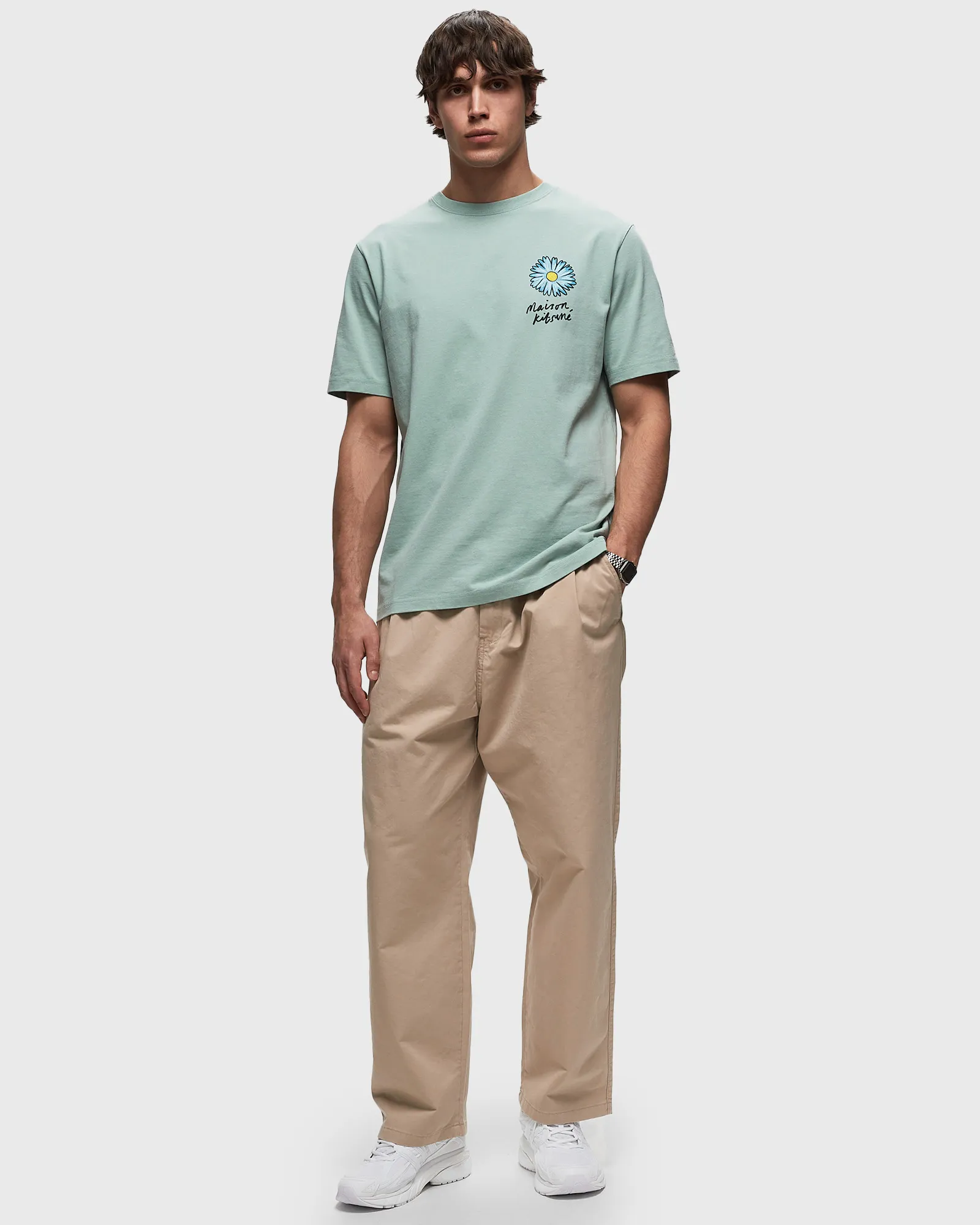 Maison Kitsune FLOATING FLOWER COMFORT TEE-SHIRT