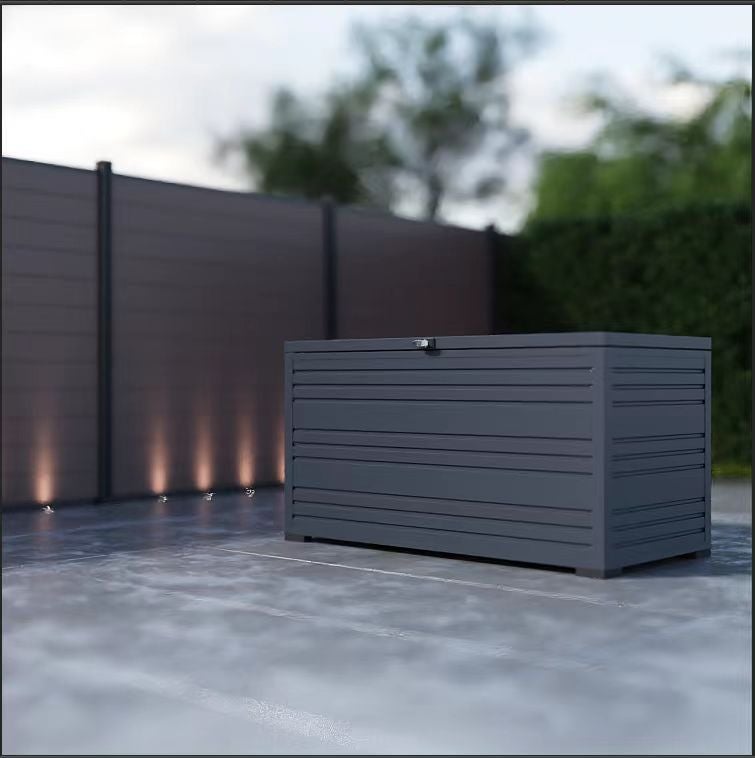 Willow aluminium tuinbox: robuuste 1318L opbergoplossing | 200 x 86 x 79 cm