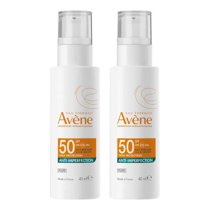Avene Anti-Imperfection Fluid SPF 50 , 2x40 ml