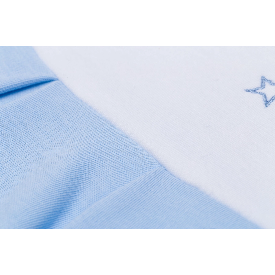 fillikid Ganzjahresschlafsack Jersey Blau mit Sternenapplikation TOG: 2.5
