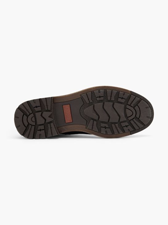 AM SHOE Schnür-Stiefelette Schwarz