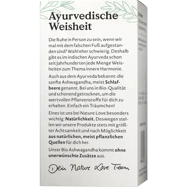 Bio Ashwagandha Kapseln