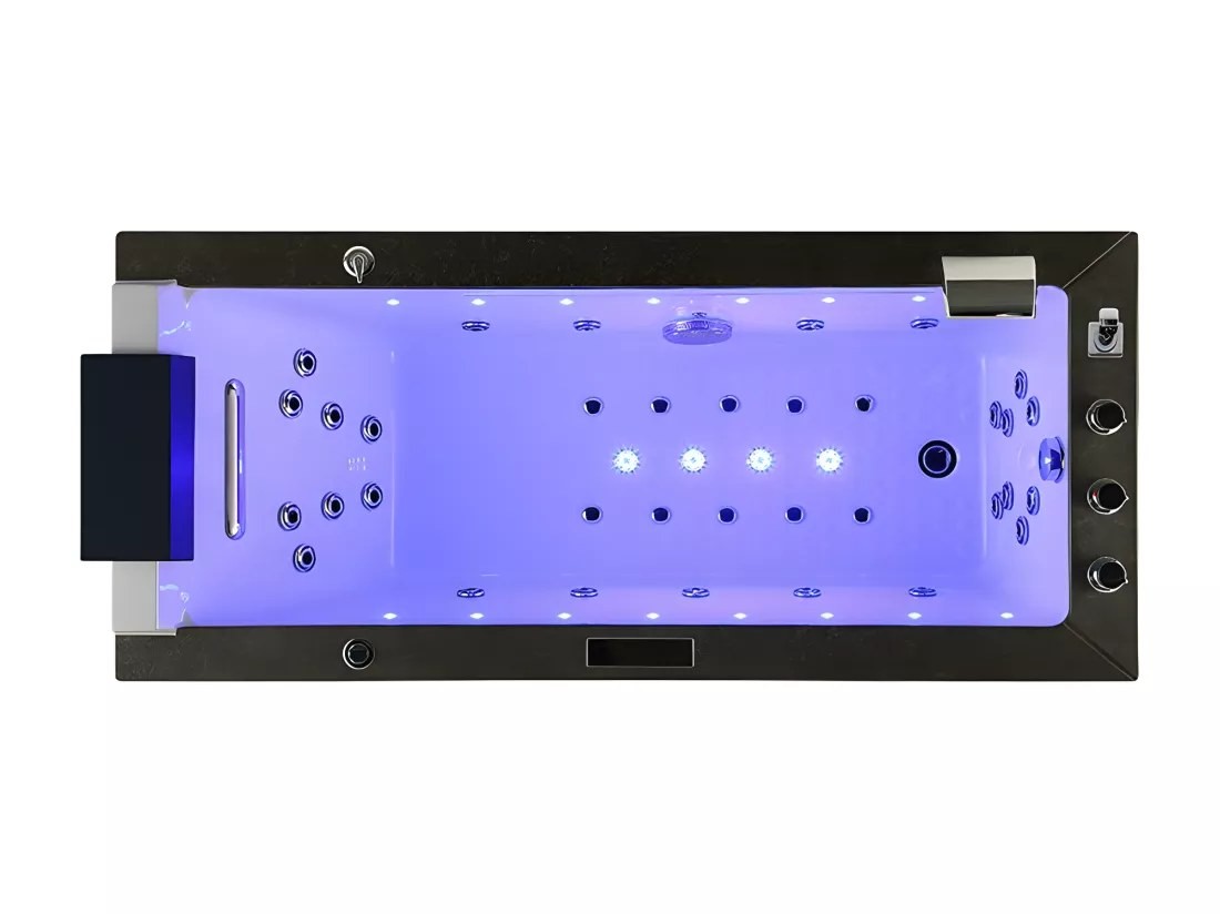 Baignoire balneo Lord Solo 1 place ZELAND® 170x75 - Droite