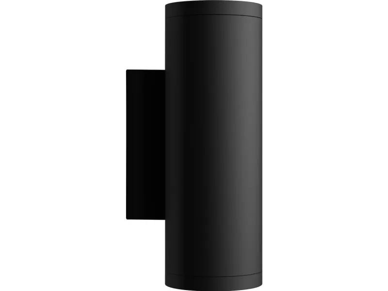 Philips Hue White and Color Ambiance Appear - Væglampe - LED - 2 åbninger - 8 W (tilsvarende 49 W) - 16 millioner farver - 2000-6500 K - sort