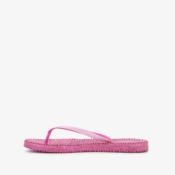 Supercracks dames teenslippers roze