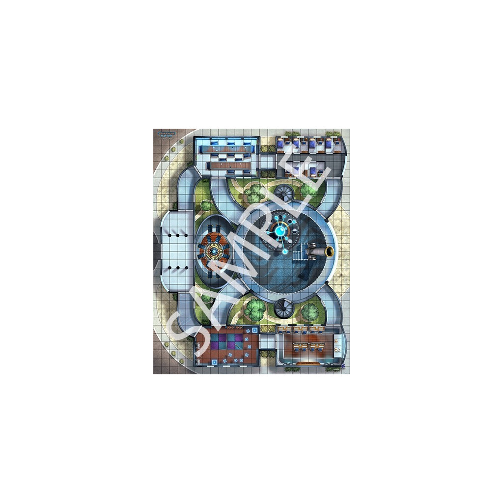Starfinder Flip-Mat: Solar Temple