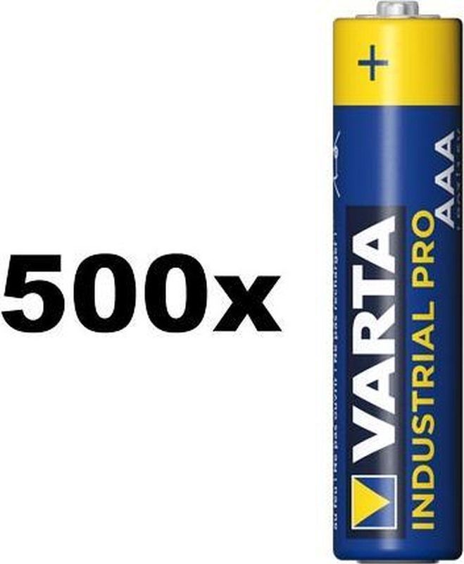 Varta HouseholdAAA Batterij 4003 500stuk V2Ah