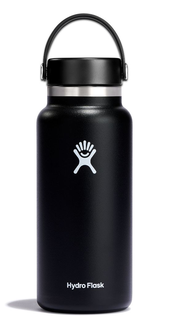 Hydro Flask 32 OZ Wide Mouth 2.0 Flex Cap Black