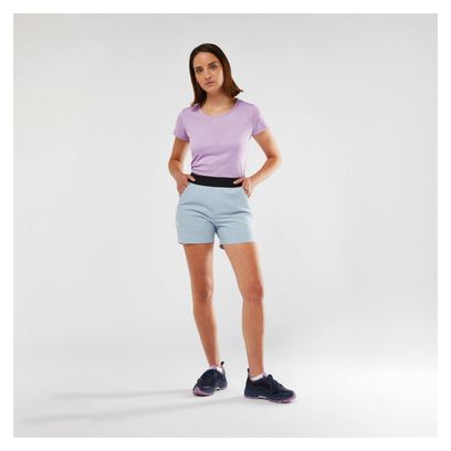 Short de Randonnée Femme Millet Wanaka Stretch Bleu Clair