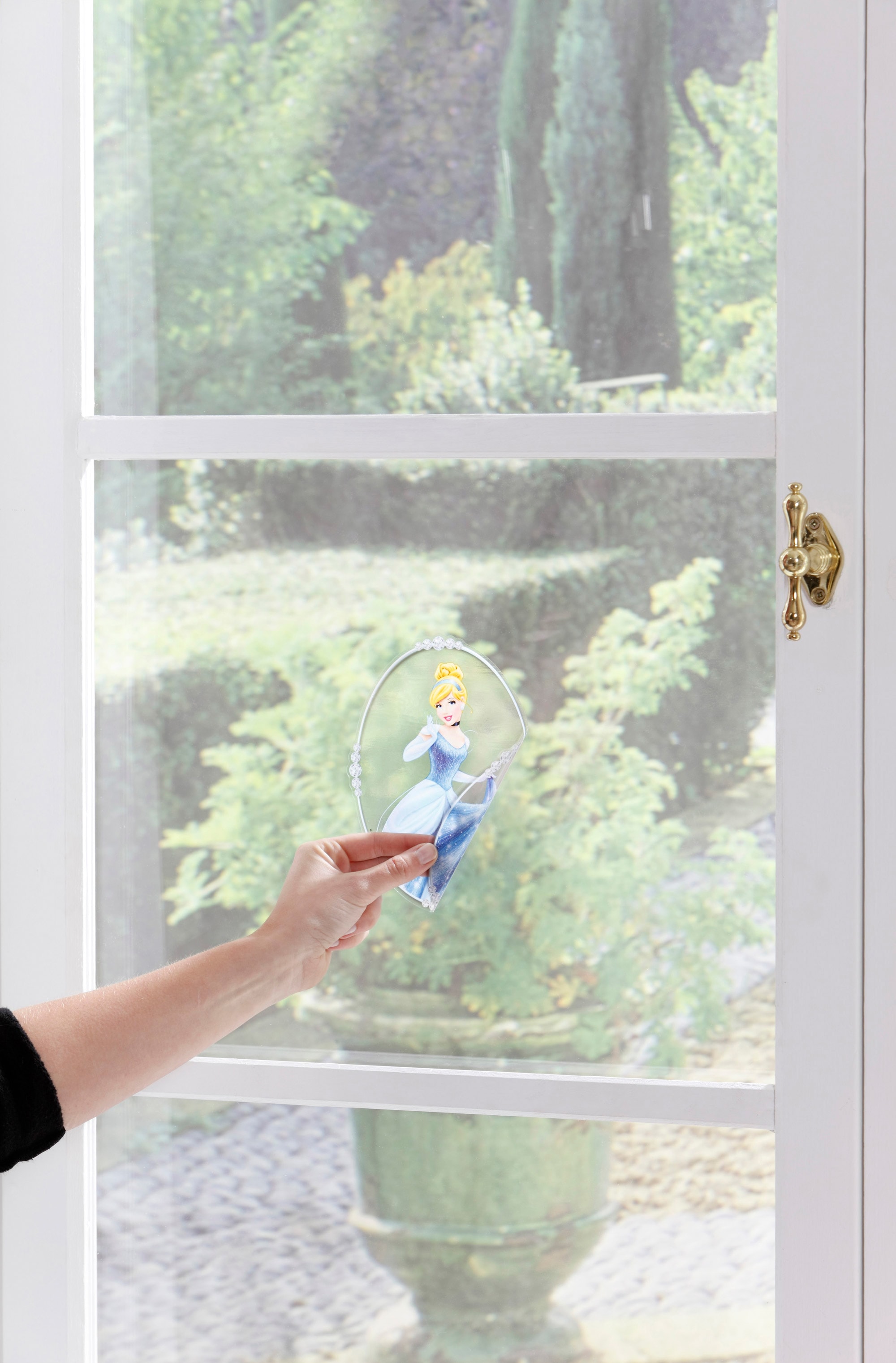 Komar Wandtattoo »Window Disney Princess - Grösse 31 x 31 cm« selbsthaftend, Fensteraufkleber, Kinderzimmer