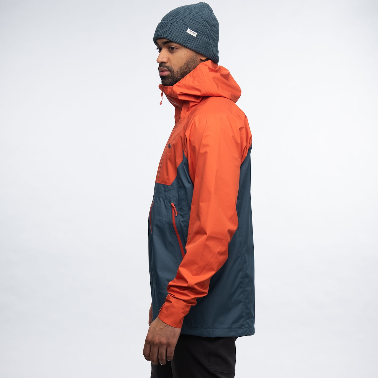 Letto V2 3L Jacket Herre Brick/Orion Blue