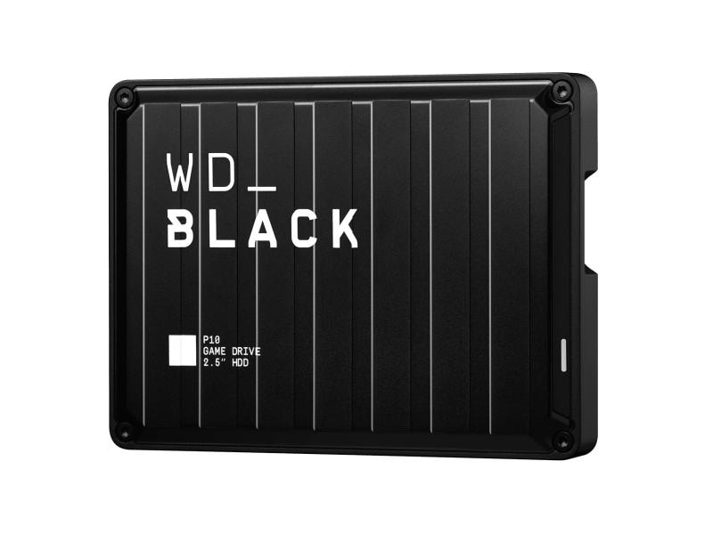 WD Black Externe Festplatte WD_BLACK P10 Game Drive 5 TB Tragbarer Speicher für Ihre Spielesammlung