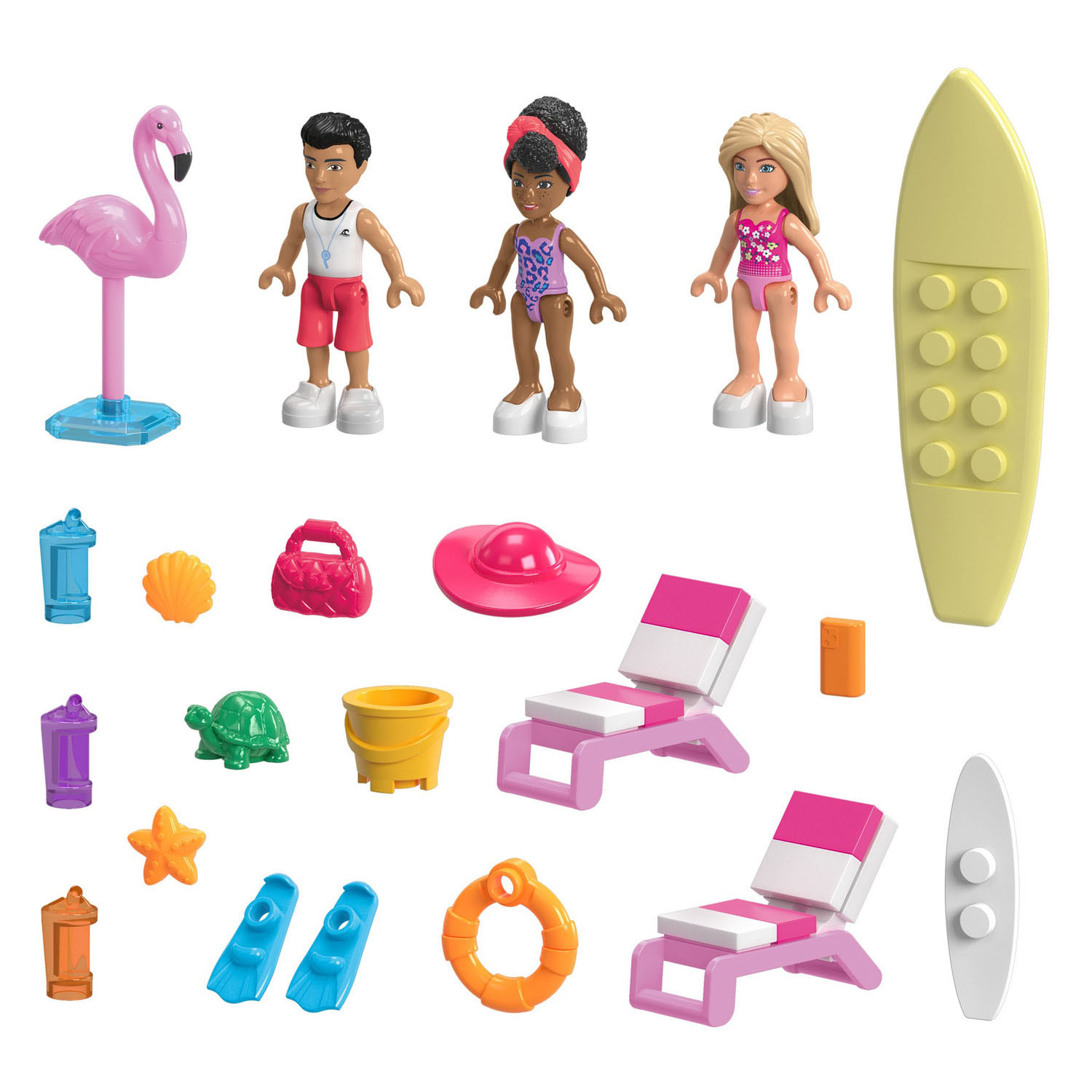 Barbie Mega Droomboot Bouwset, 317dlg.