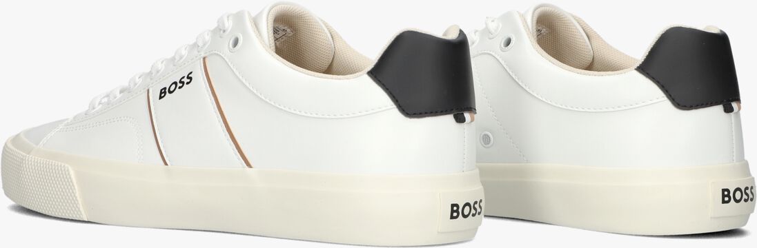 BOSS witte boss lage sneakers aiden_tenn