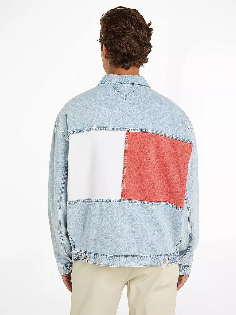 TOMMY JEANS Jeansjacke AIDEN hellblau