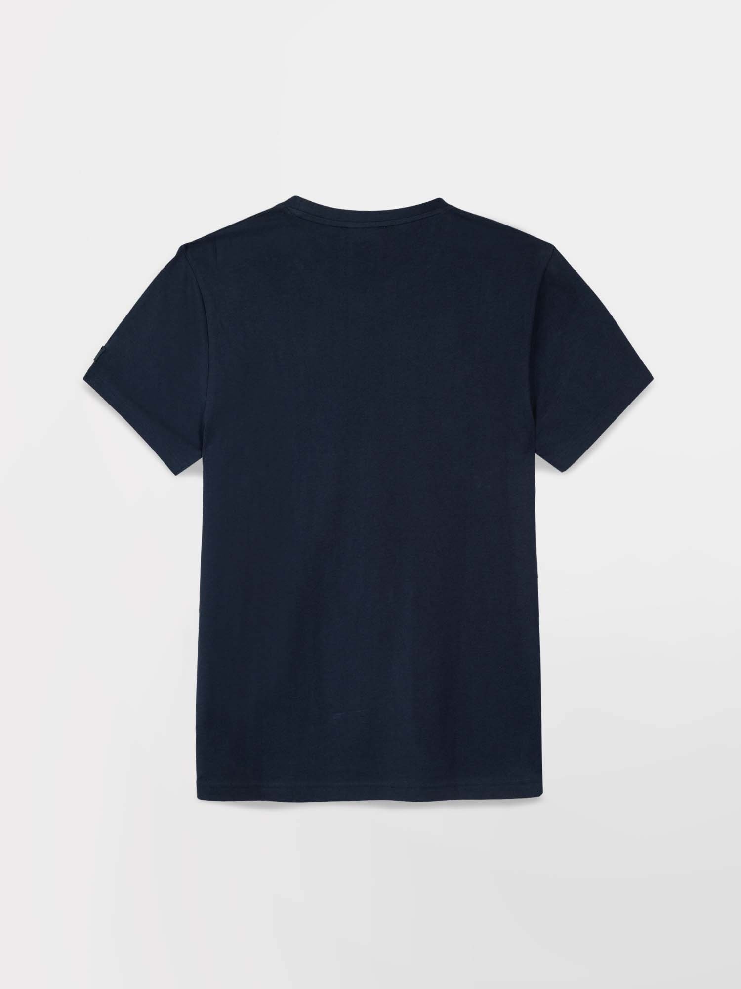 Tee Shirt Homme Print Bateau Coton Biologique Marine