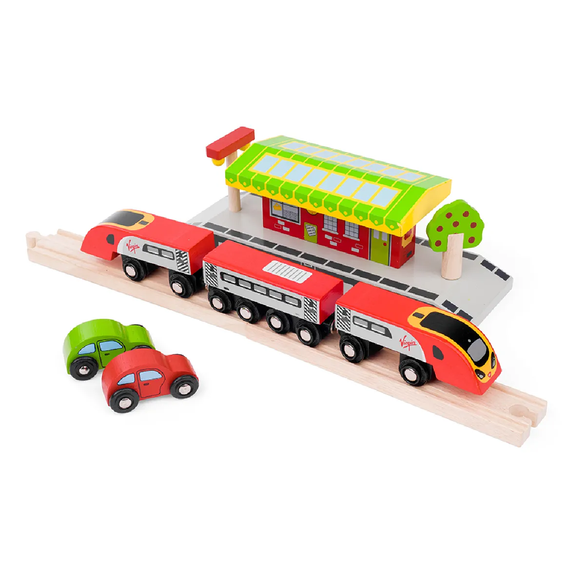 Bigjigs Rail Pendolino Train Vierge