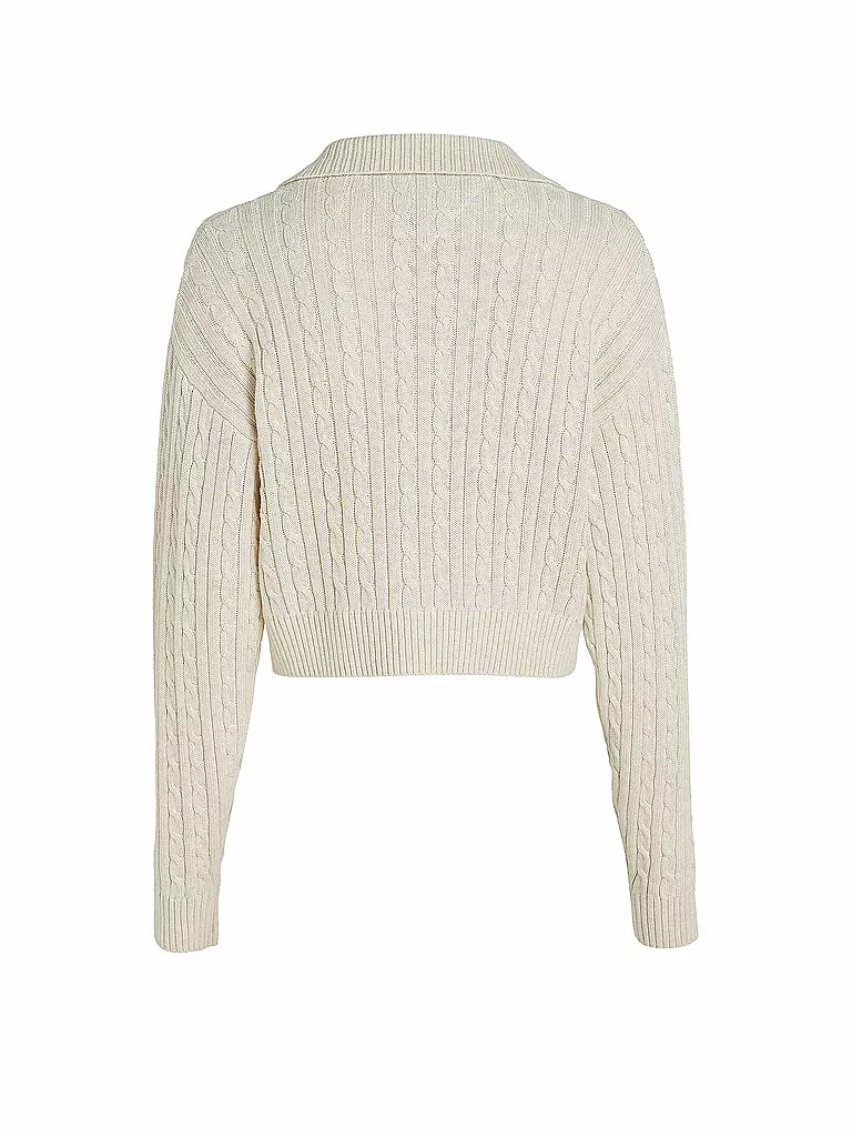 TOMMY JEANS Trojer Pullover creme