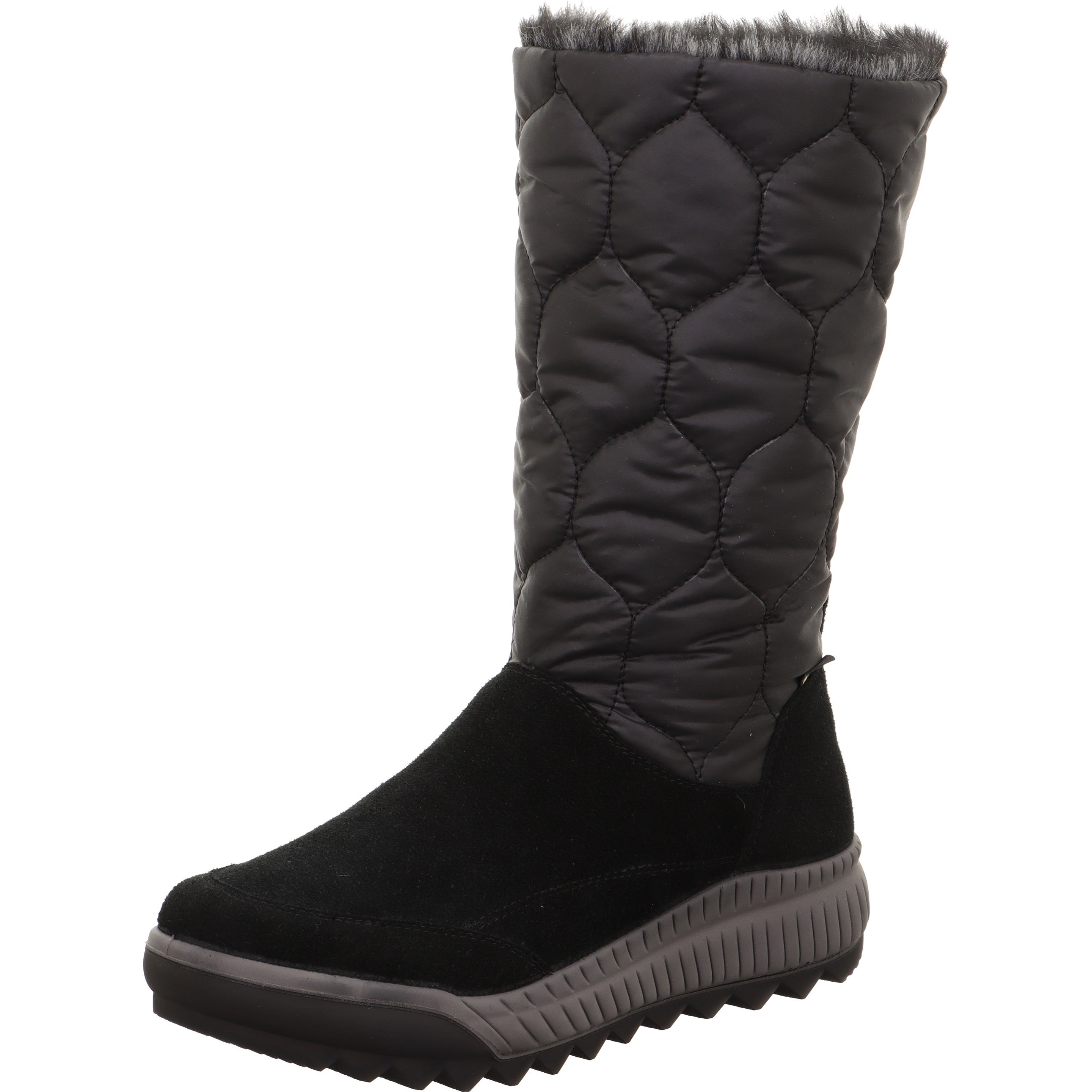 legero TIRANO Damen  Stiefel mit Reißverschluss - Farbe: Schwarz - Größe: 37