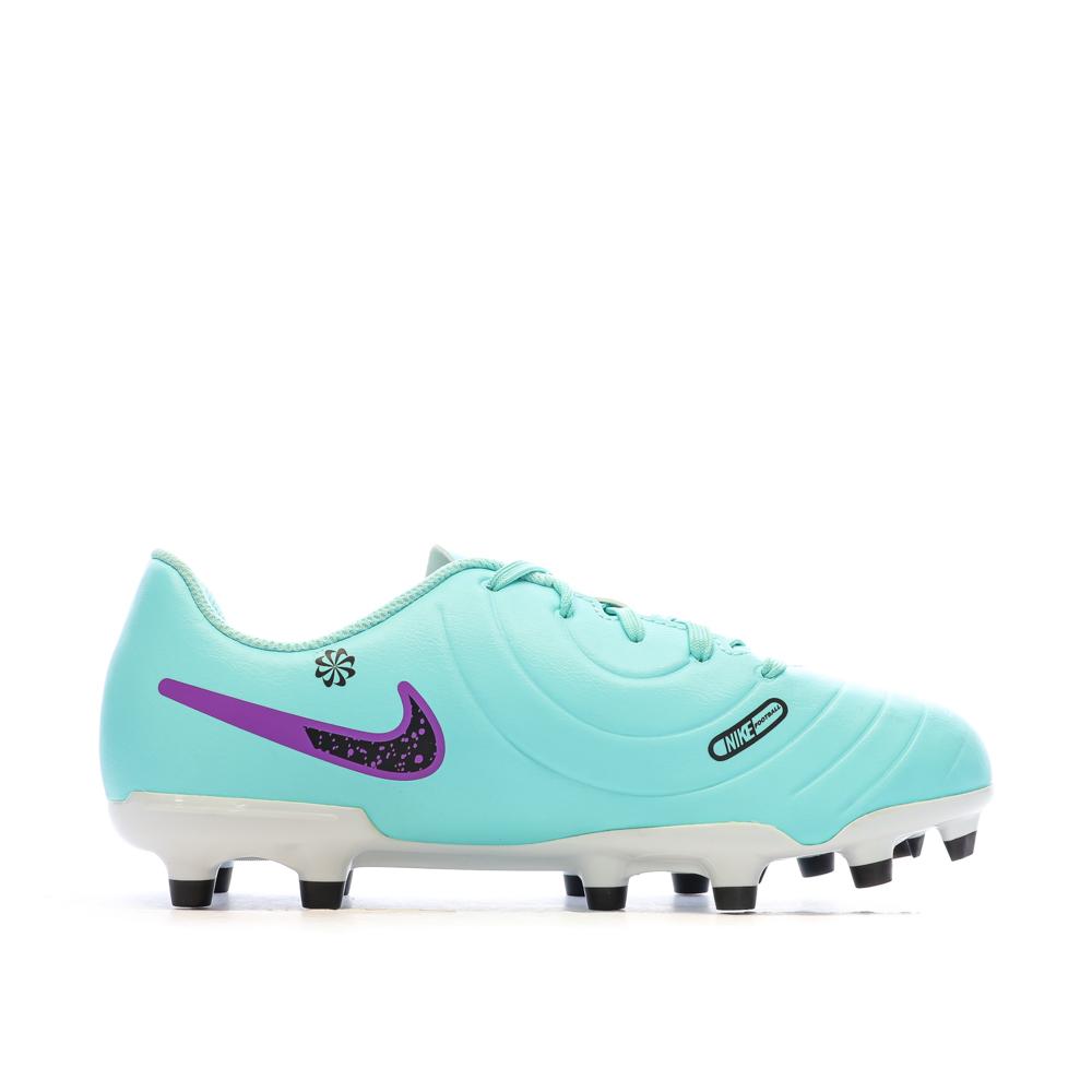 Nike Chaussures de Foot Vertes Junior Nike Legend 10 Club FG/MG