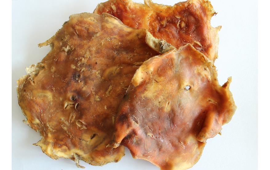 Rinderkopfhaut-Platten, 2.5 kgErgänzungsfuttermittel für Hunde