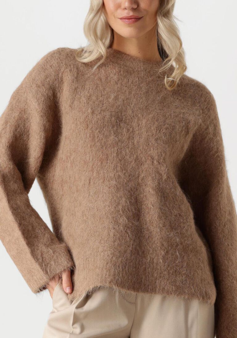 bruine dante6 trui addax crewneck sweater