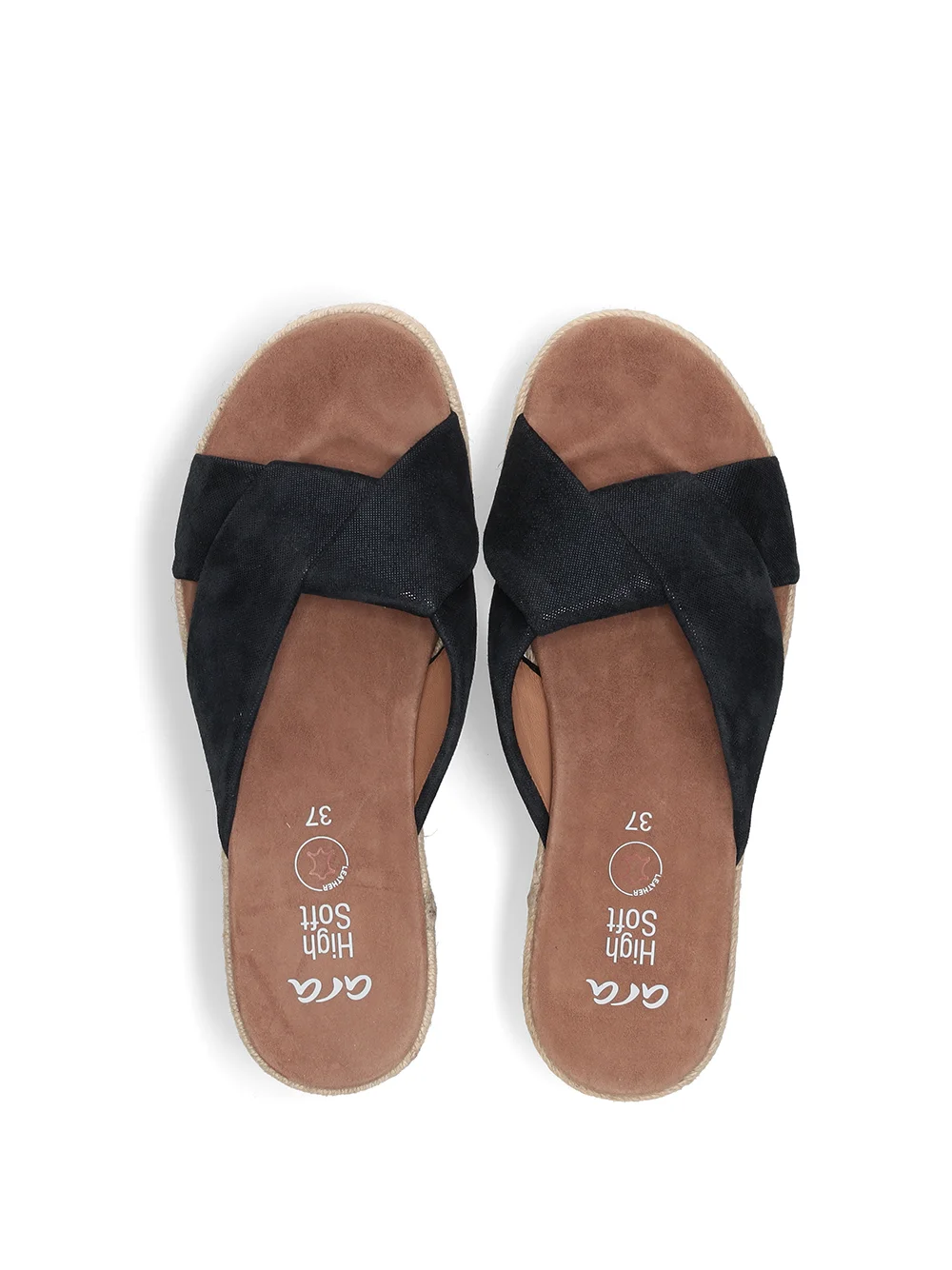Pantolette Jamaika blau