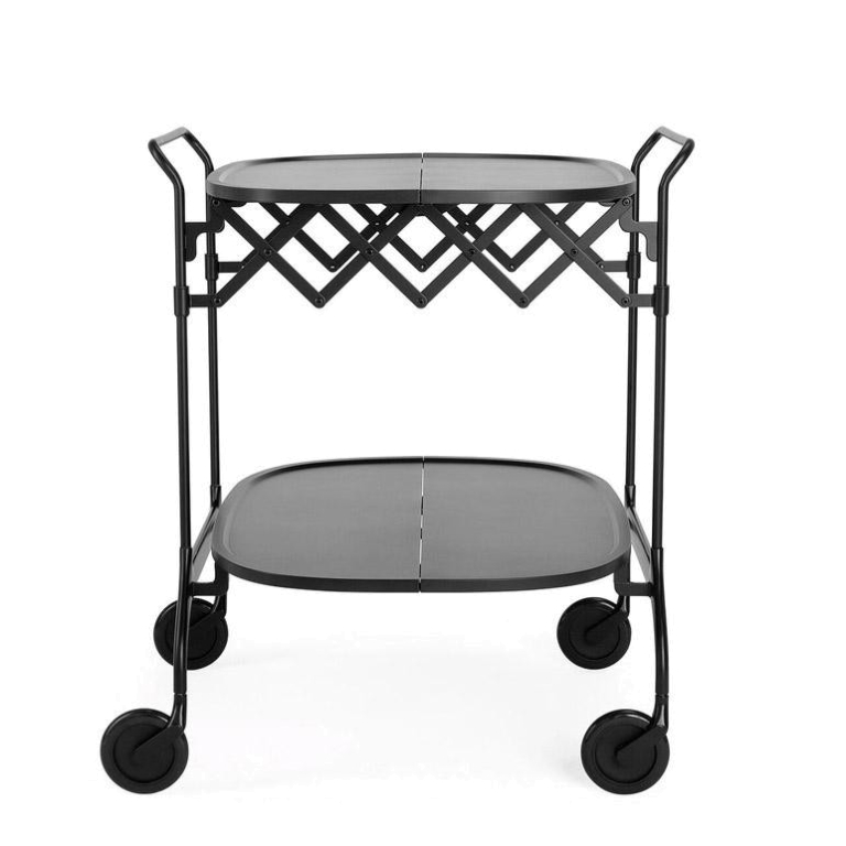 Kartell Gastone trolley mat Zwart