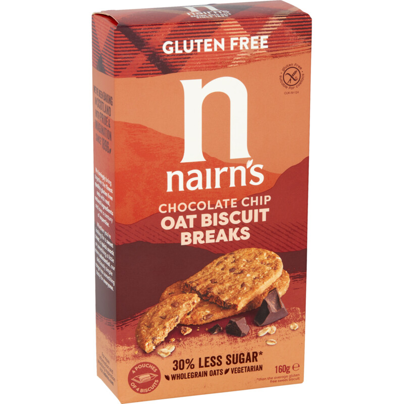 Nairn's Chocolate chip biscuit break