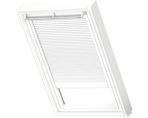 Velux plisségordijn, op zonne-energie, wit, FSC C02 1045SWL