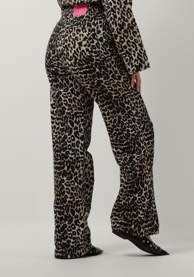 HARPER & YVE zwarte harper & yve wide jeans yve-pa