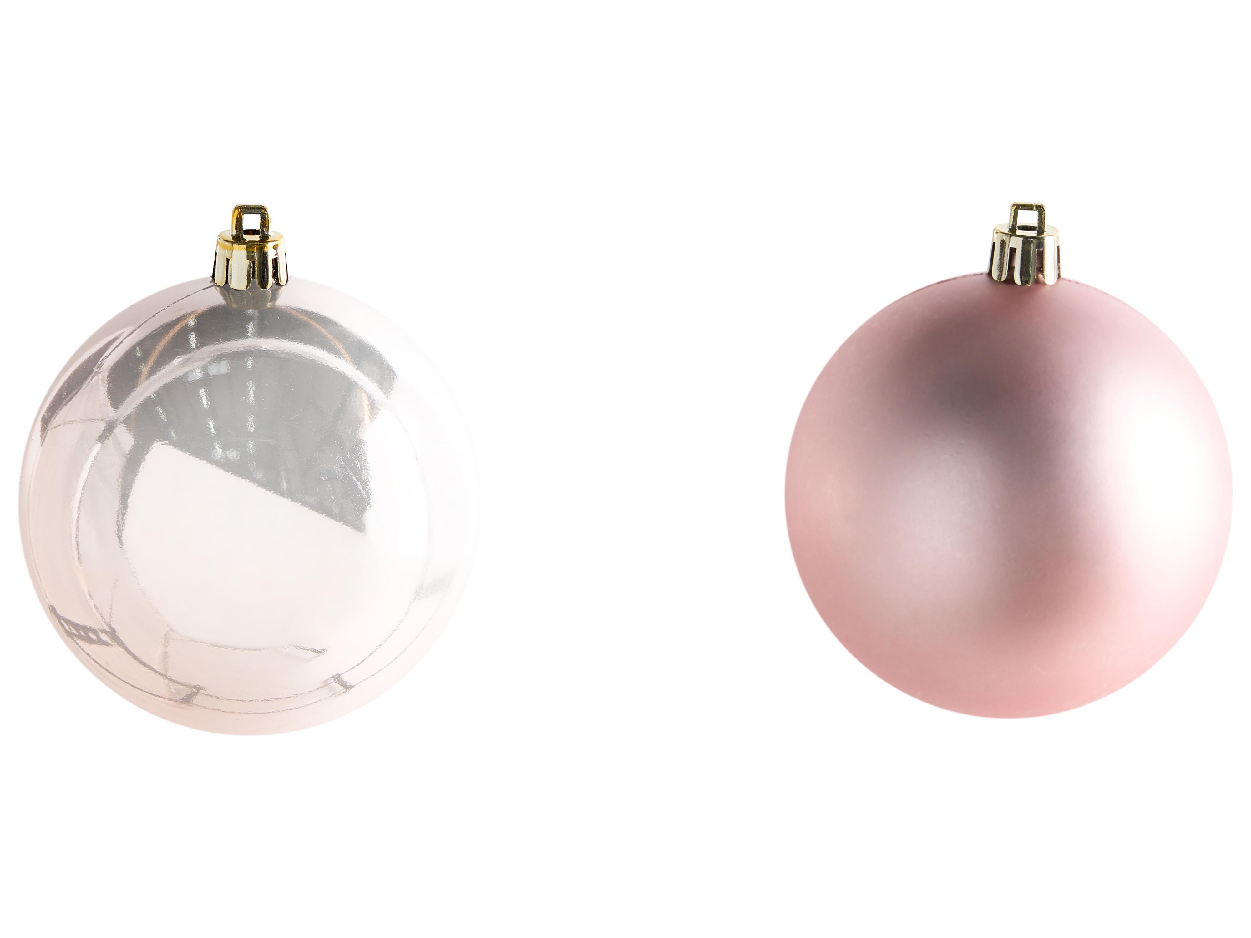 Set van 36 kerstballen BYGDIN Roze