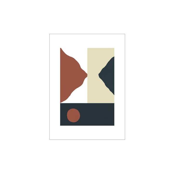 Paper Collective - Big Sur Poster, 30 x 40 cm