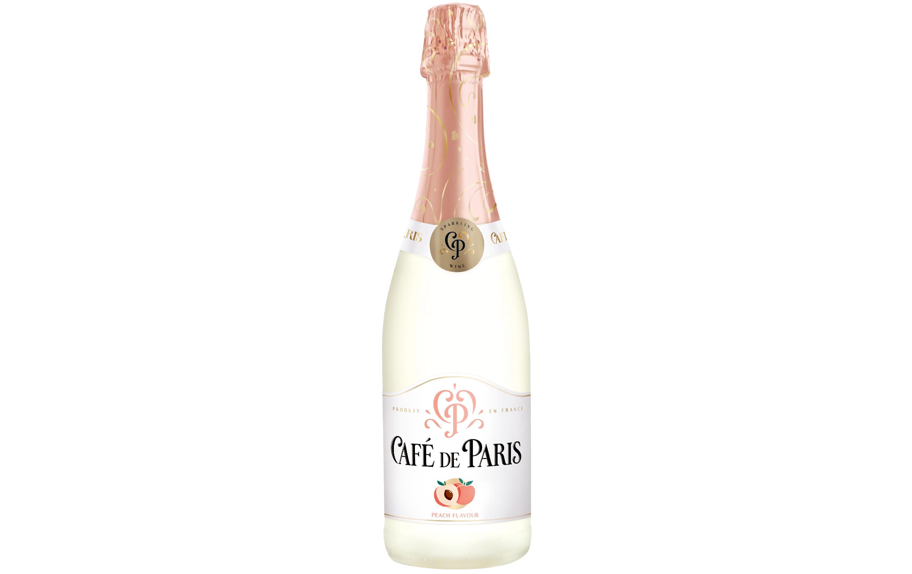 Peach Flavour 0.75 lErfrischender Schaumwein mit Pfirsich-Geschmack