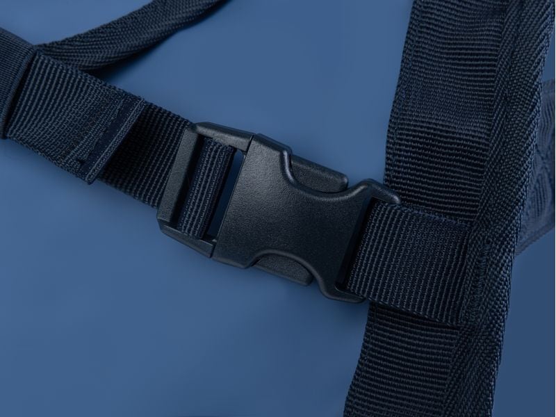 KOOR Duffle Bag Sooma 50 l, Blau Wasserabweisende Reisetasche