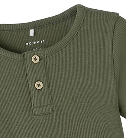 Name It T-Shirt - Noos - NmmKab - Dusty Olive/Melange