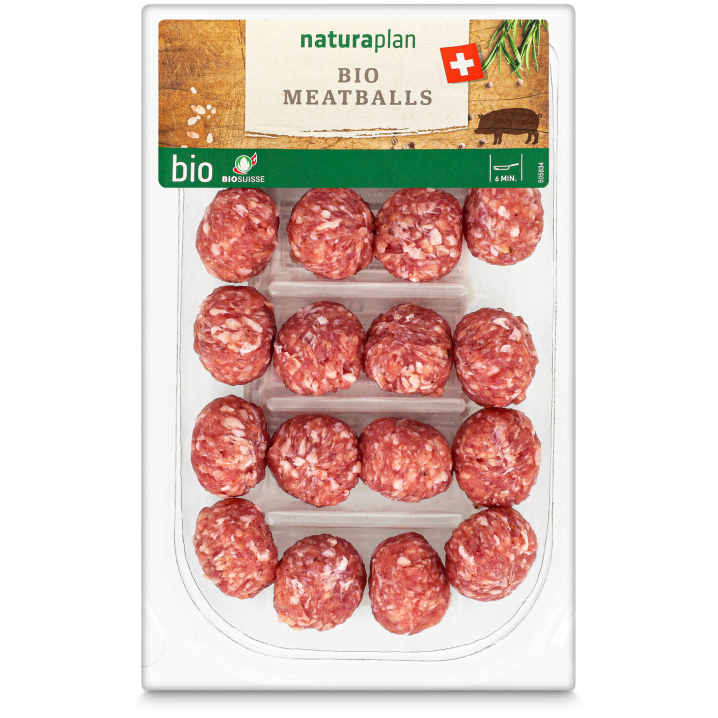 Bio Schweins Meatballs