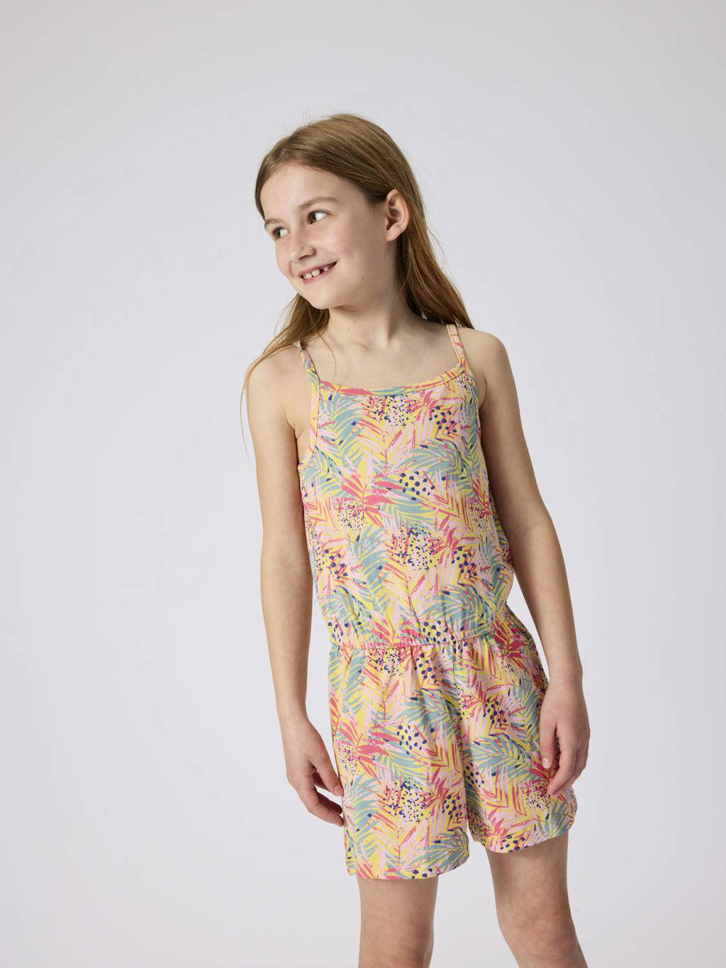 NAME IT playsuit NKFVIGGA met all over print lichtroze/multicolor