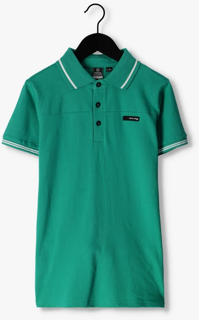 INDIAN BLUE JEANS groene indian blue jeans polo polo pique indian