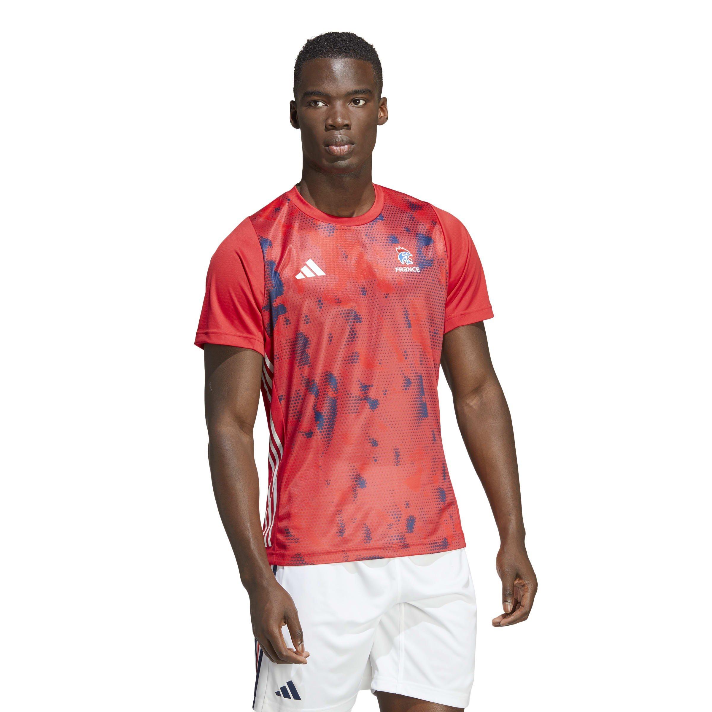 adidas France Handball T Shirt Mens